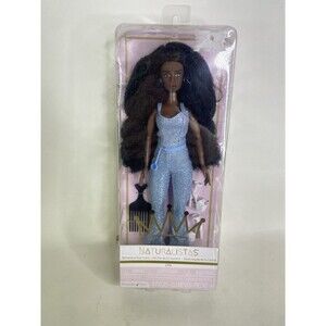 Naturalistas Crown Collection Liya Fashion Doll 11.5in Textured Black Hair NEW